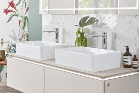 Змішувач для раковини Villeroy & Boch Liberty одноважільний хром TVW10700400061