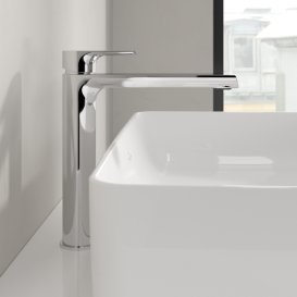 Змішувач для раковини Villeroy & Boch Liberty одноважільний хром TVW10700400061