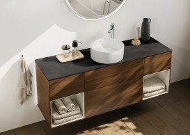 Змішувач для раковини Villeroy & Boch Liberty одноважільний хром TVW10700600061