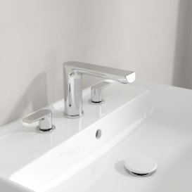 Змішувач для раковини Villeroy & Boch Liberty на 3 отвори хром TVW10700700061
