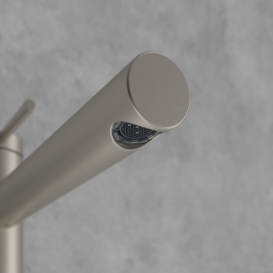 Змішувач для раковини Villeroy & Boch Loop & Friends одноважільний матовий нікель TVW10610615364