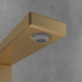 Смеситель для раковины Villeroy & Boch Mettlach на 3 отверстия матовое золото TVW12600200076