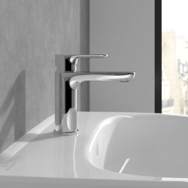 Смеситель для раковины Villeroy & Boch O.novo однорычажный хром TVW10400300161