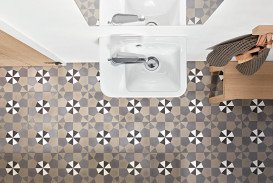 Смеситель для раковины Villeroy & Boch O.novo с донным клапаном хром TVW10514111061