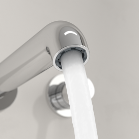 Змішувач для раковини Villeroy & Boch Skyla настінний на 2 отвори хром TVW11600100061