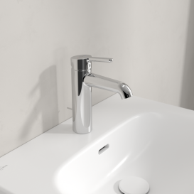 Смеситель для раковины Villeroy & Boch Skyla с донным клапаном хром TVW11600500061