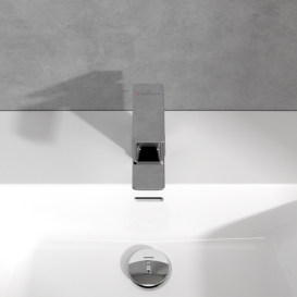 Смеситель для раковины Villeroy & Boch Subway 3.0 с донным клапаном хром TVW11200100061