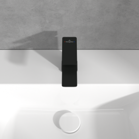 Смеситель для раковины Villeroy & Boch Subway 3.0 однорычажный матовый черный TVW112001001K5