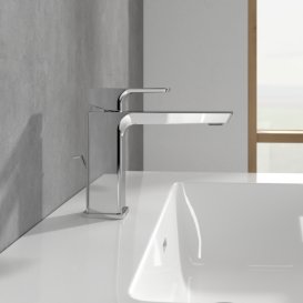 Смеситель для раковины Villeroy & Boch Subway 3.0 с донным клапаном хром TVW11200200061