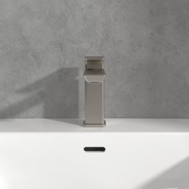 Смеситель для раковины Villeroy & Boch Subway 3.0 однорычажный матовый никель TVW11200300064