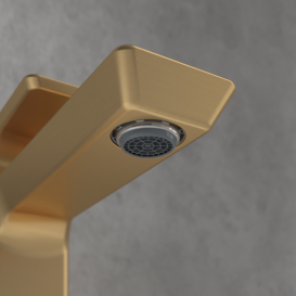 Смеситель для раковины Villeroy & Boch Subway 3.0 однорычажный матовое золото TVW11200300076