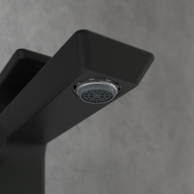 Смеситель для раковины Villeroy & Boch Subway 3.0 однорычажный матовый черный TVW112003000K5