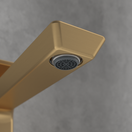 Смеситель для раковины Villeroy & Boch Subway 3.0 однорычажный матовое золото TVW11200400076