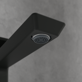 Смеситель для раковины Villeroy & Boch Subway 3.0 однорычажный матовый черный TVW112004000K5