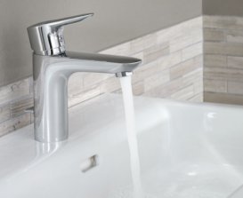 Смеситель для раковины однорычажный Kludi коллекция Objekta хром 321260575