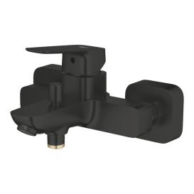 Змішувач для ванної Grohe Cubeo одноважільний чорний матовий 1018132430