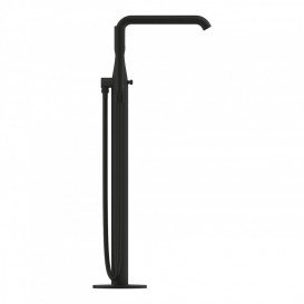 Змішувач для ванної Grohe Essence для підлоги з ручним душем фантомний чорний 25248KF1