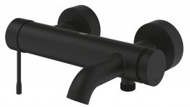 Смеситель для ванной Grohe Essence однорычажный фантомный черный 25250KF1