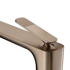 Смеситель для ванной Hansgrohe Axor Citterio C напольный с душевым гарнитуром матовая бронза 49441140