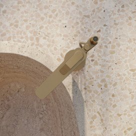 Смеситель для ванной Hansgrohe Axor Citterio C напольный с душевым гарнитуром матовая бронза 49441140