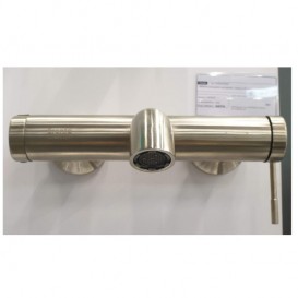 Смеситель для ванной Imprese Brenta однорычажный настенный никель ZMK081906040