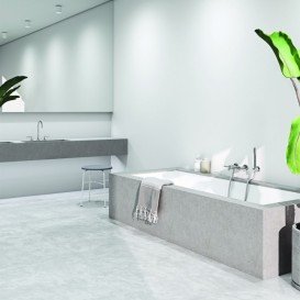 Змішувач для ванни Kludi Nova Fonte Puristic двохважельний хром 205400515