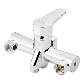 Змішувач для ванної кімнати Kroner KRM Elbe-C070 з душовим гарнітуром хром CV014921