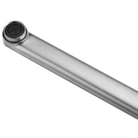 Змішувач для ванної кімнати Kroner KRP Edelstahl Kubus-ESG071 з душовим гарнітуром нержавіюча сталь CV036661