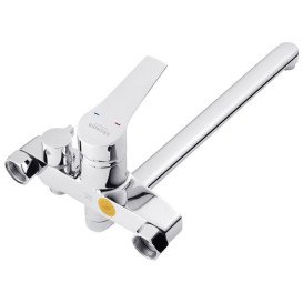 Змішувач для ванної кімнати Kroner KRP Hagen-C071 з душовим гарнітуром хром CV032244