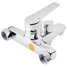 Змішувач для ванної кімнати Kroner KRP Hagen-C06 з душовим гарнітуром хром CV032255