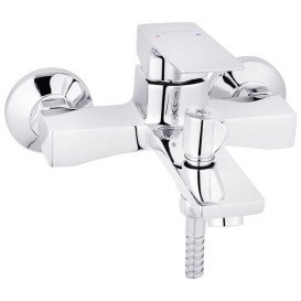 Смеситель для ванной Kroner KRP Harz-C060 с душевым гарнитуром хром CV023608