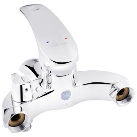 Змішувач для ванної кімнати Kroner KRP Konstante-C060 з душовим гарнітуром хром CV023589