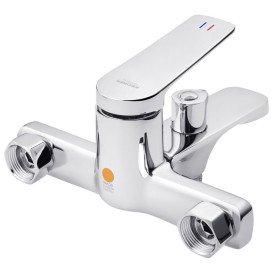 Змішувач для ванної кімнати Kroner KRP Makon-C060 з душовим гарнітуром хром CV033864