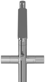 Змішувач для ванної кімнати Ravak Chrome II підлоговий з душовим гарнітуром хром X070456