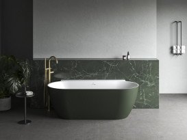 Змішувач для ванної кімнати Ravak Espirit підлоговий з душовим гарнітуром золото матове X070615