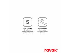 Змішувач для ванної кімнати Ravak Espirit настінний двоважільний золото матове X070601