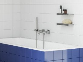 Смеситель для ванной Ravak Espirit с душевым гарнитуром хром глянцевый X07S123