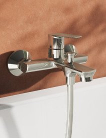 Змішувач для ванної кімнати Ravak Life одноважільний хром X070473