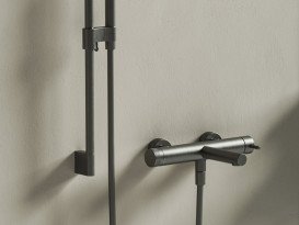 Смеситель для ванной Ravak Nox однорычажный графит матовый X070697