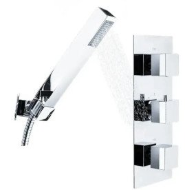 Змішувач для ванної Rea Brito з душовим гарнітуром хром REA-P0801KPL-W