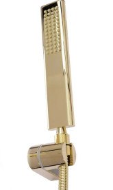 Смеситель для ванной Rea Fenix однорычажный с душевым гарнитуром золото REA-B5666