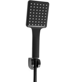 Змішувач для ванної кімнати Rea Hass одноважільний з душовим гарнітуром чорний REA-B9967