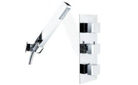 Смеситель для ванной Rea Hyper с душевым гарнитуром хром REA-B2059