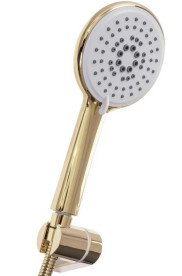Смеситель для ванной Rea Mayson однорычажный с душевым гарнитуром золото REA-B5662
