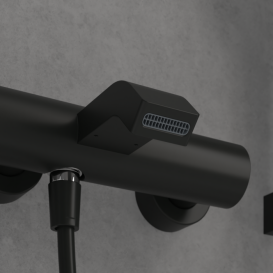 Смеситель для ванной Villeroy & Boch Dawn однорычажный матовый черный TVT106501152K5