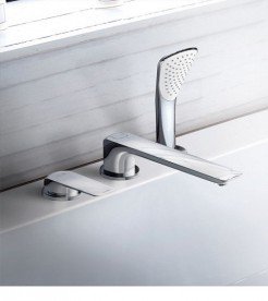 Змішувач для ванни Kludi Ameo змішувач на 3 отвори 414470575