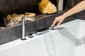 Змішувач для ванни Ravak Chrome CR 025.00 змішувач на 4 отвори X070073