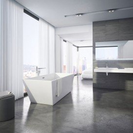 Змішувач для ванни Ravak Freedom FM 081.00 змішувач підлоговий з ручною лійкою X070079