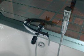 Смеситель для ванны RESP CLASS с ручным душем хром 200.311 CR