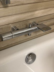 Смеситель для ванны Tres Project-Tres с душем хром 21117001